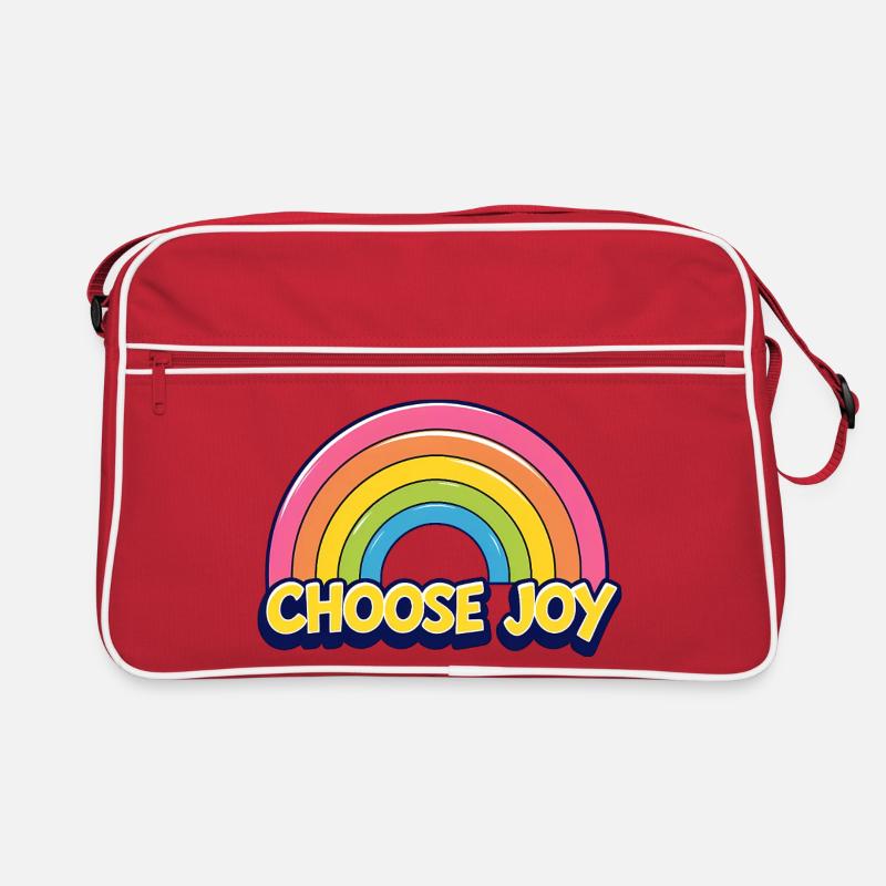 Choose Joy Retro Tasche