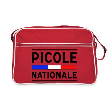 Nationale Trinkgasse Neues Design - Retro Tasche - Rot/Weiß - Vorne