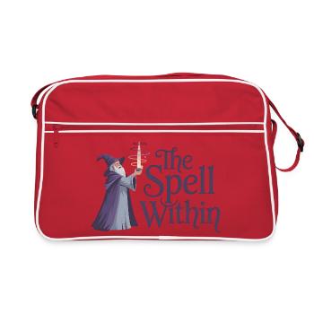 Magic Wizard - Retro Bag - red/white - Front