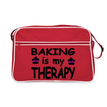 Bake - Retro Bag - red/white - Front