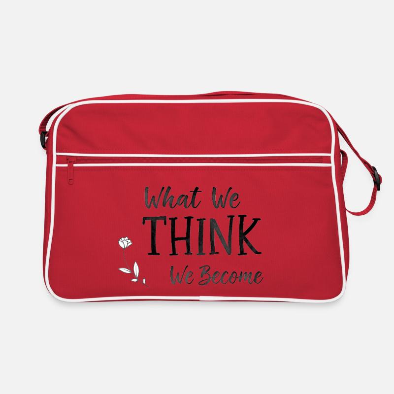 what we think we become Retro Bag