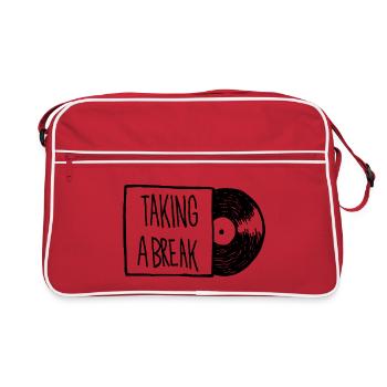faire une pause - Sac Retro - rouge/blanc - Devant
