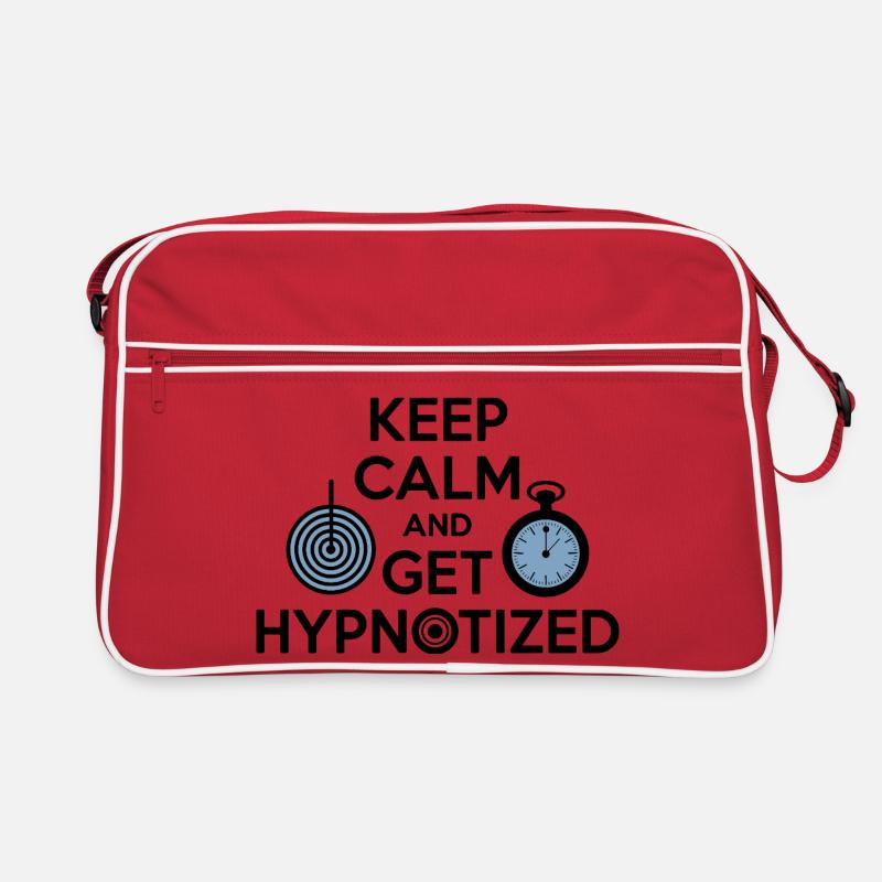 Hypnotist Keep Calm Get Hypnotized Professional  Retro Bag