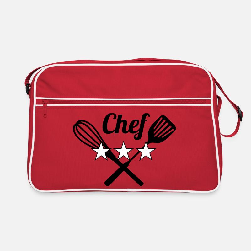 Chef - Kitchen - Cook Retro Bag