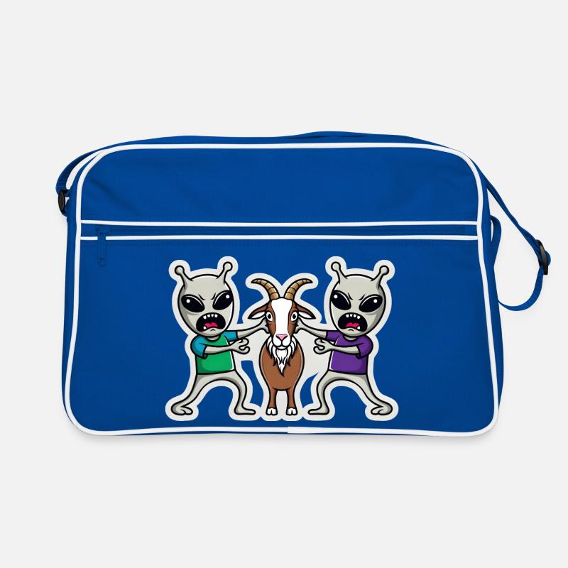 Außerirdische Abholung: Ziege Retro Tasche