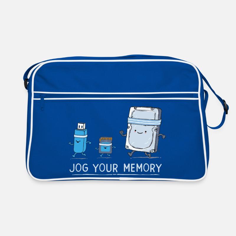 Softwareingenieur IT-Support J-og Your Memory Gym Retro Tasche