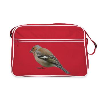 Pinson (côté) - Sac Retro - rouge/blanc - Devant