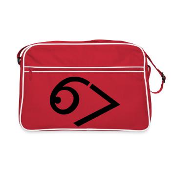 six sept - Sac Retro - rouge/blanc - Devant