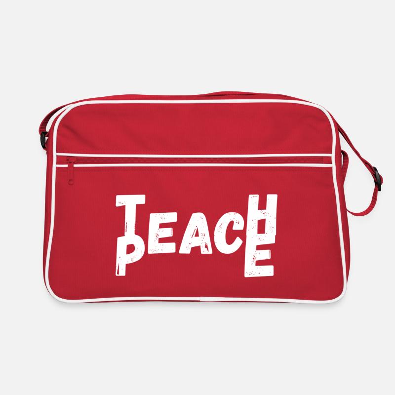 Enseigner la paix Sac Retro