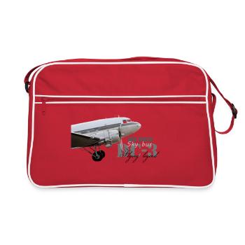 DC-3 - Sac Retro - rouge/blanc - Devant