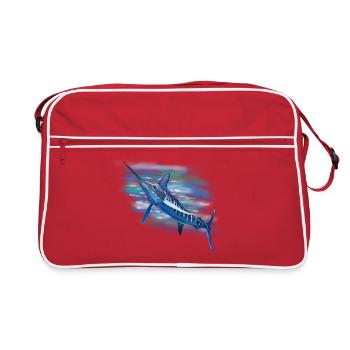 swordfish - Retro Bag - red/white - Front