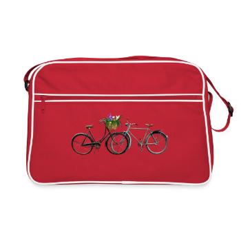 Bicycles - Sac Retro - rouge/blanc - Devant