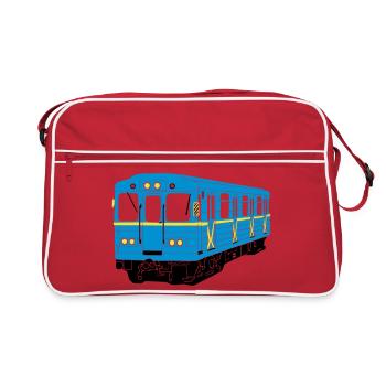 Kyiv metro - Retro Bag - red/white - Front