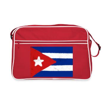 Drapeau de Cuba - Sac Retro - rouge/blanc - Devant