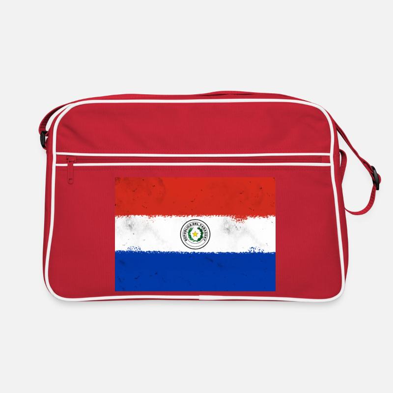 Drapeau du Paraguay Sac Retro