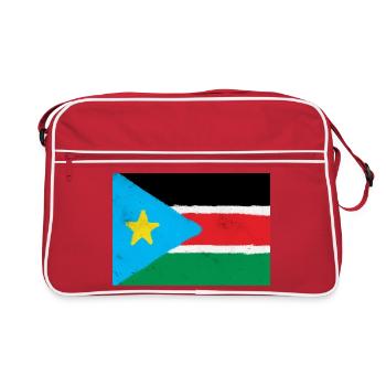 Flag of South Sudan - Retro Bag - red/white - Front