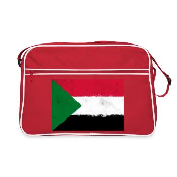 Flag of Sudan - Retro Bag - red/white - Front