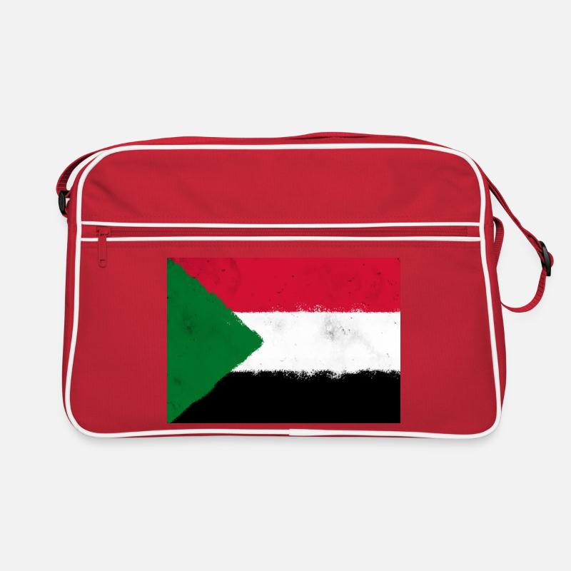 Drapeau du Soudan Sac Retro