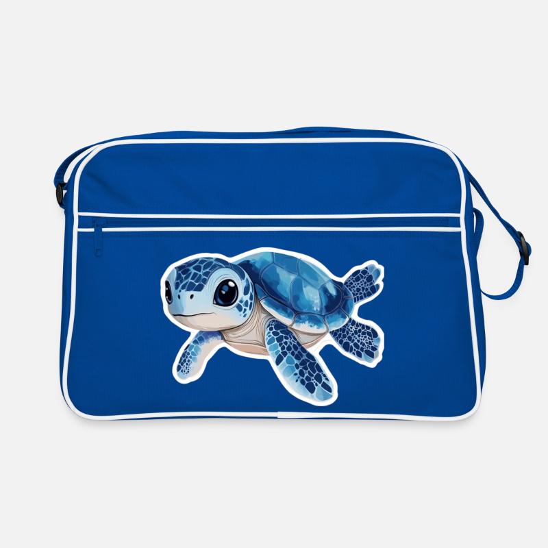 Schildkröte Retro Tasche
