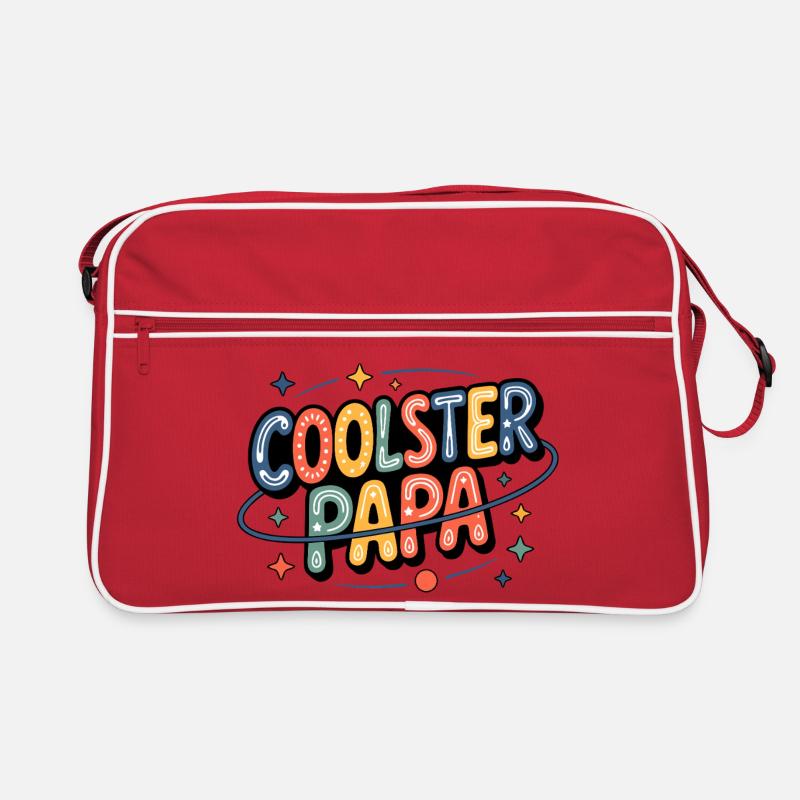 Coolster Dad Neon Retro Retro Tasche
