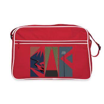 Piece Of Japan - Art japonais moderne - Sac Retro - rouge/blanc - Devant