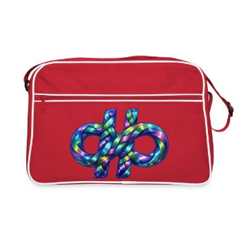 Hashtag infinite - Retro Bag - red/white - Front