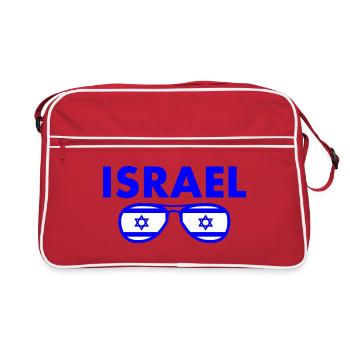 Israel - Sac Retro - rouge/blanc - Devant