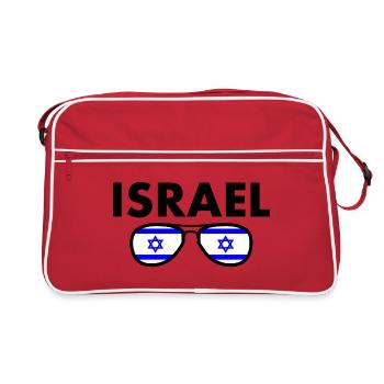 Israel - Sac Retro - rouge/blanc - Devant