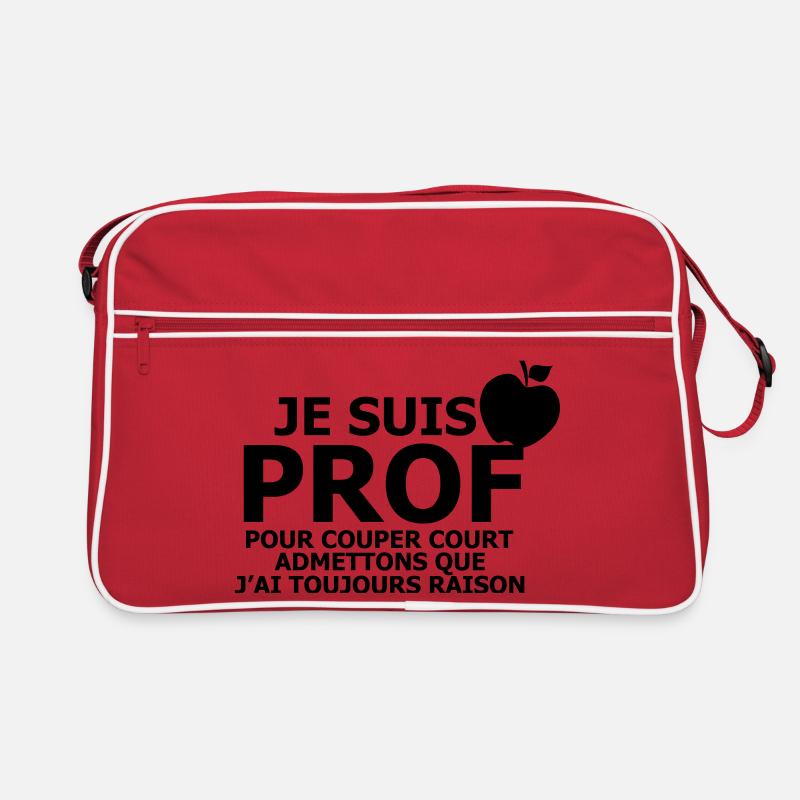 Je suis Prof Sac Retro