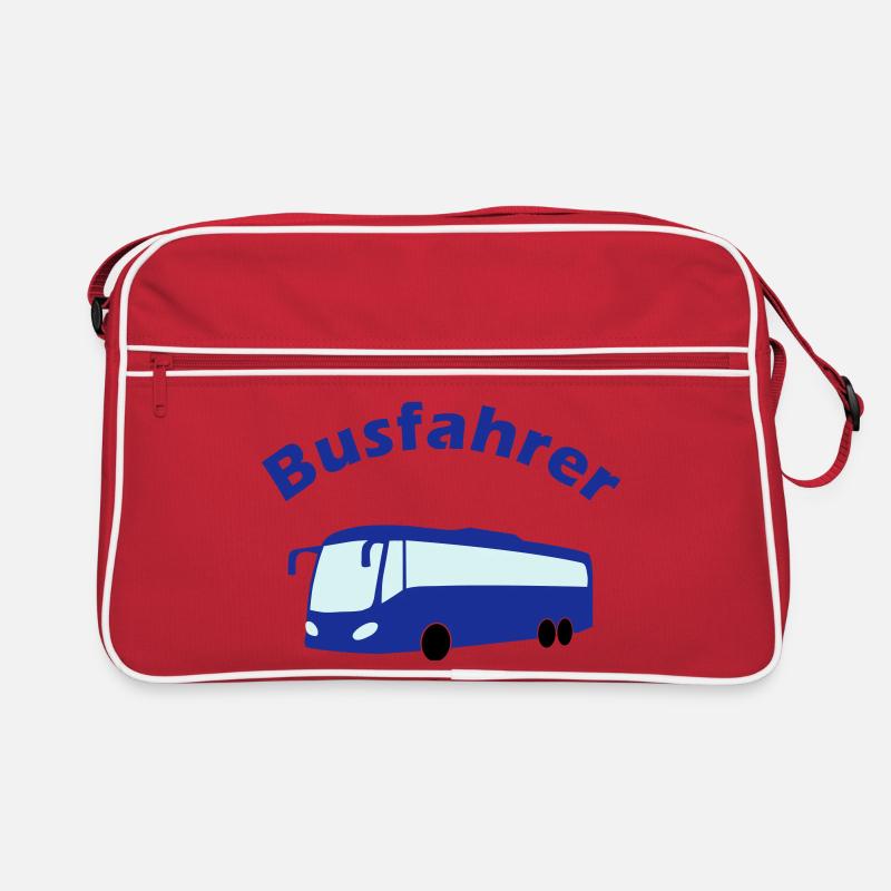 Busfahrer Design Retro Tasche
