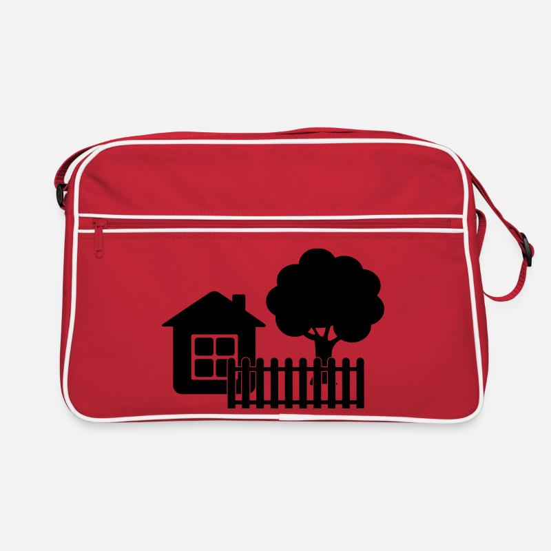 Pavillon-Gärtner Retro Tasche