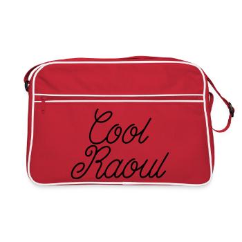 Cool Raoul - Détends toi - Sac Retro - rouge/blanc - Devant
