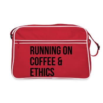 Ethics Ethics Ethics - Retro Bag - red/white - Front