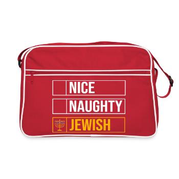 Chanukkah Hanukkah Hanukah - Retro Bag - red/white - Front