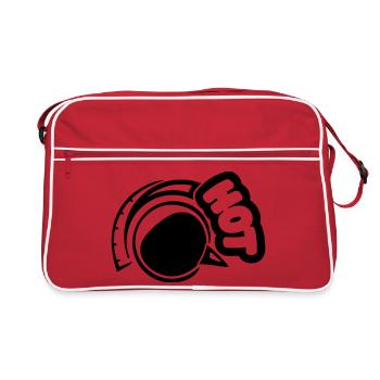 Chaud - Sac Retro - rouge/blanc - Devant