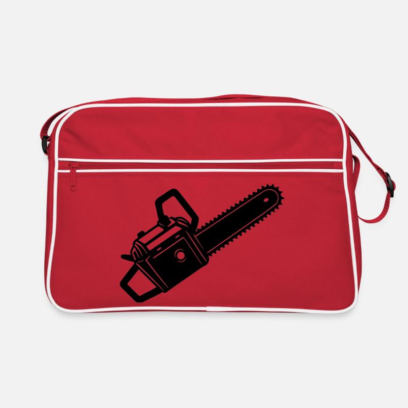 Logging Chainsaw Retro Bag