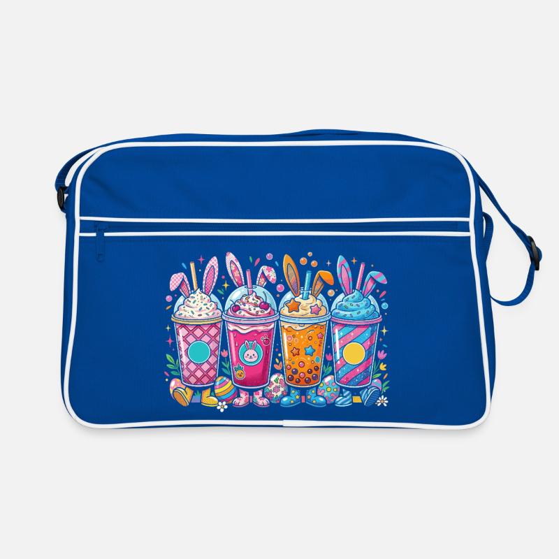 Easter Bunny Shake Set Retro Bag