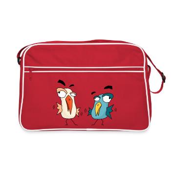 Ole Ole - Sac Retro - rouge/blanc - Devant