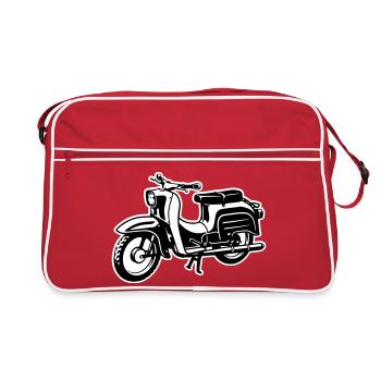 Schwalbe - two-tone - Retro Bag - red/white - Front