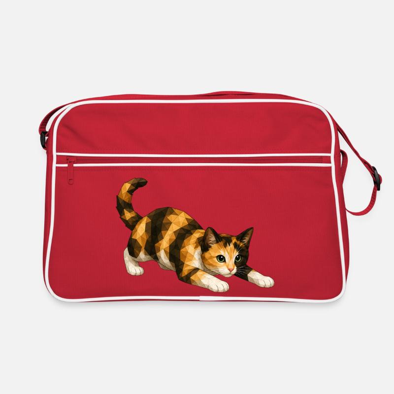 Emmi PolygonCat Art Sac Retro