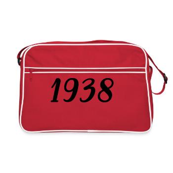 Sport year of birth 1938 - Retro Bag - red/white - Front