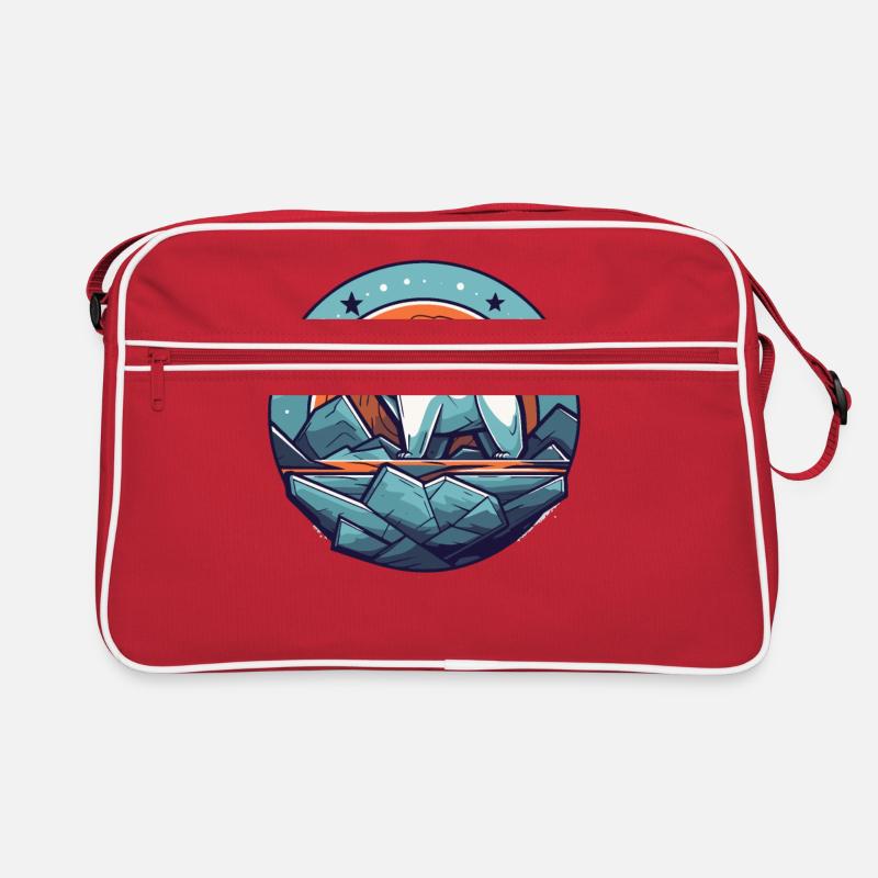 Der letzte Eisbär Retro Tasche