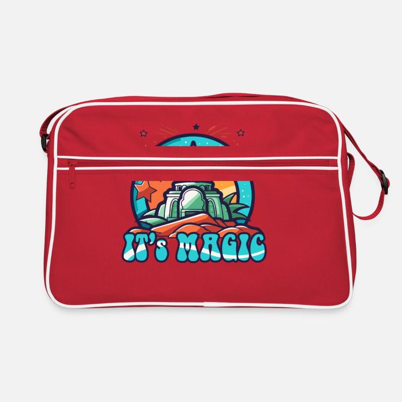 Château oriental magique Sac Retro