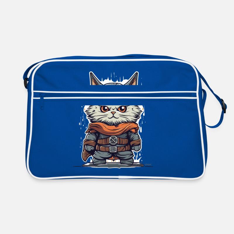 Un chaton viking mignon Sac Retro