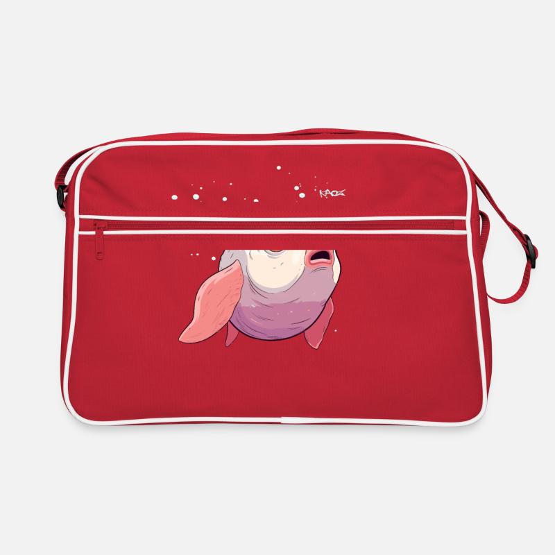 A blob-like fish Retro Bag