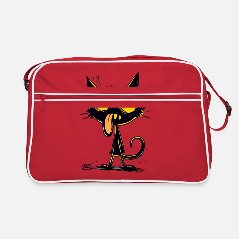 Le meilleur et le plus cool des chats étourdis Sac Retro
