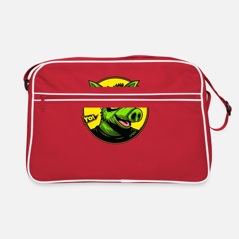 Le cochon le plus cool, yo Sac Retro