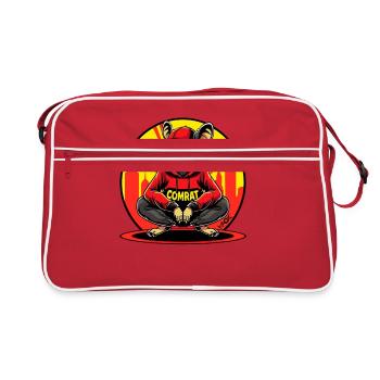 Parody: Communist Comrade Comrat the Rat - Retro Bag - red/white - Front