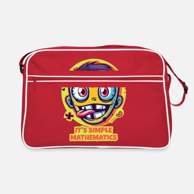 Drôle de gars de dessin animé : C’est un simple calcul Sac Retro