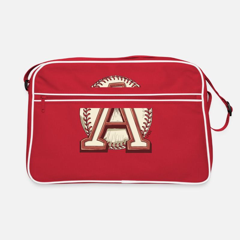 A sur une balle de baseball Sac Retro